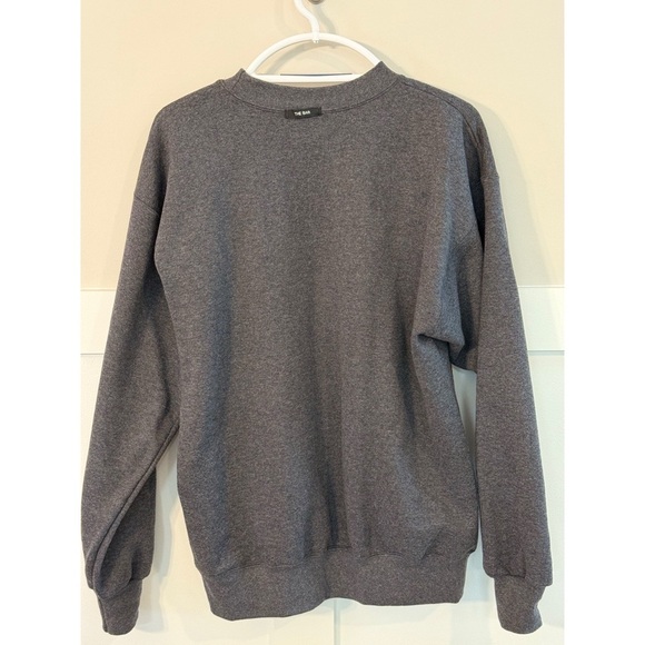 Women's The Bar Sweatshirt L Gray Varsity - Picture 5 of 8